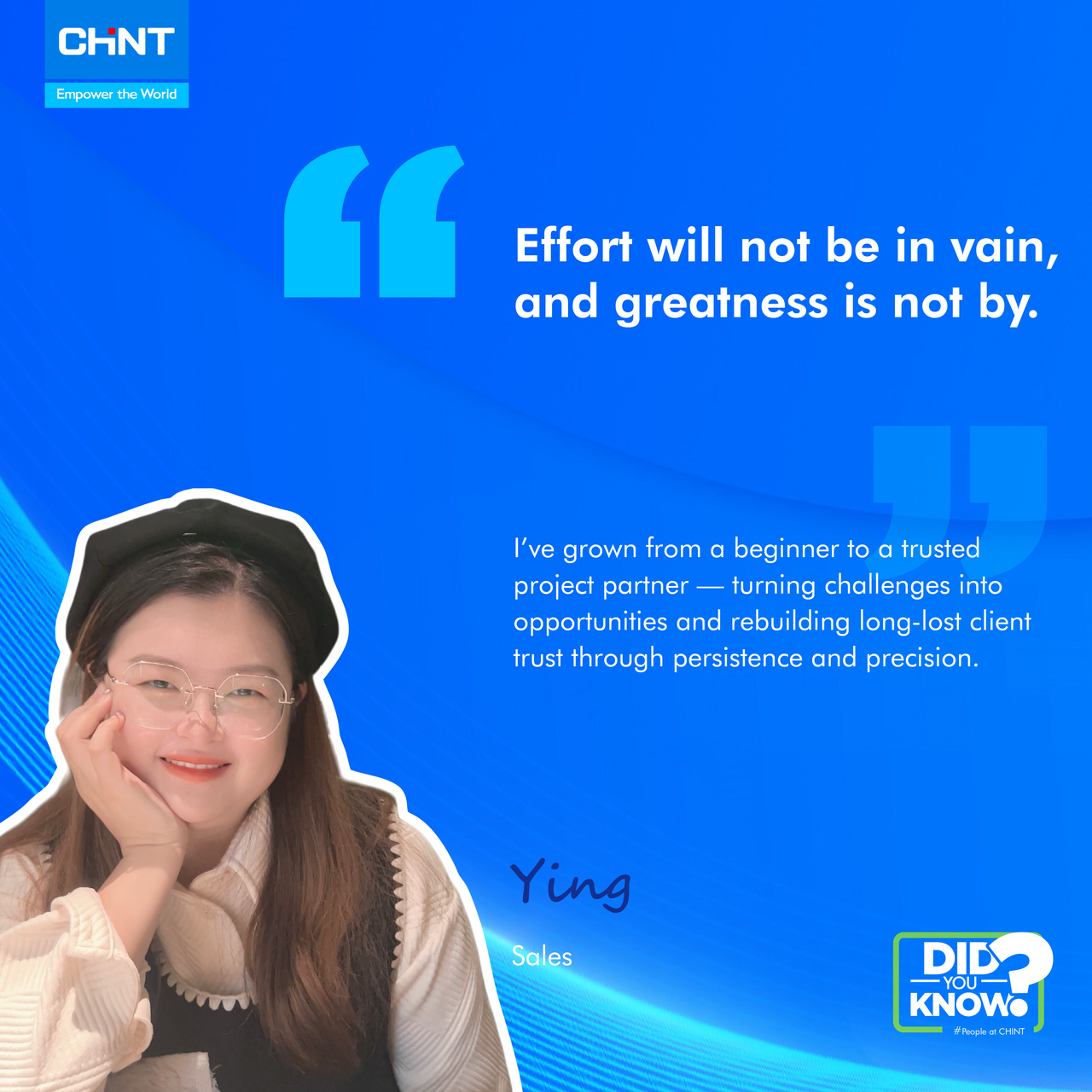 Did-you-know - People-at-CHINT-ying